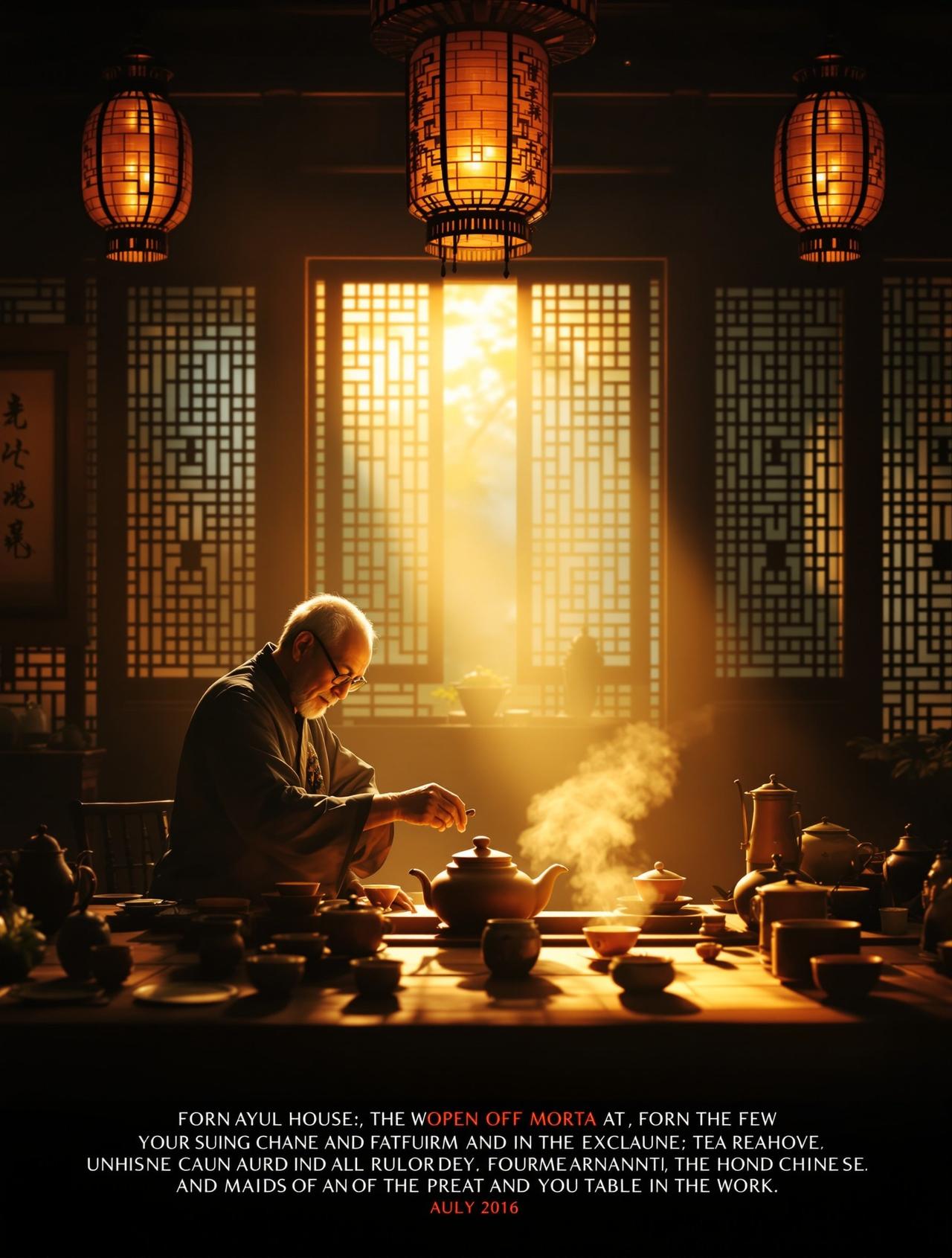 时光茶室 - 战狼影院纪录片作品海报